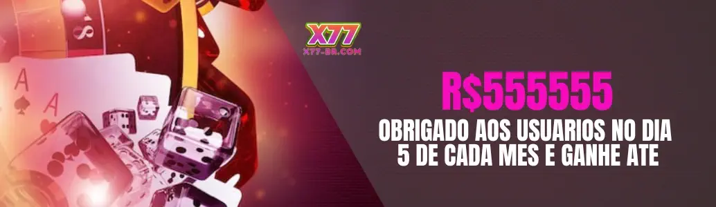 X77 Caça Níqueis banner