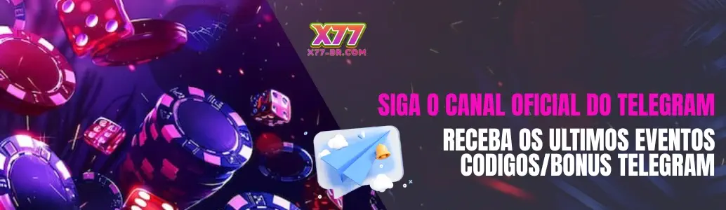Siga o Canal Oficial do Telegram